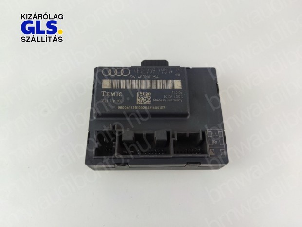 AUDI A6 C6 (4F2) Bal hts ajt vezrlegysg/modul (4F0959795A)