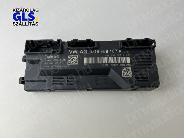 AUDI A6 C7 (4G2, 4GC) Csomagtérajtó vezérlőegység/modul (4G9959107A)