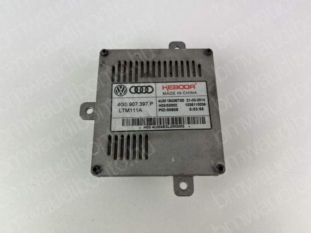 AUDI A6 C7 (4G2, 4GC) Fényszóró Elektronika (4G0907397P)