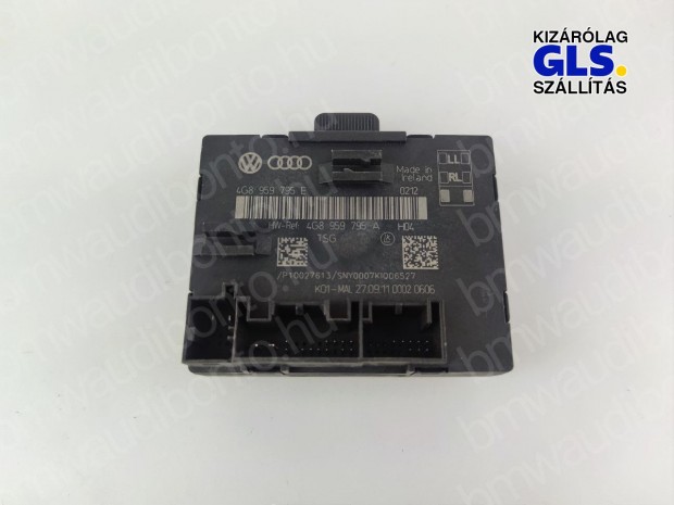 AUDI A6 C7 (4G2, 4GC) Jobb els ajt vezrlegysg/modul (4G8959795E)