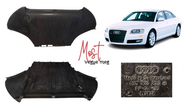 AUDI A8 (D3) Volkswagen motorfedél 4E0825235H