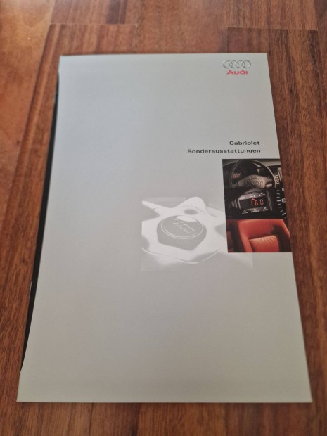 AUDI Cabriolet B4 Sonderausstattungen Prospektus 1997