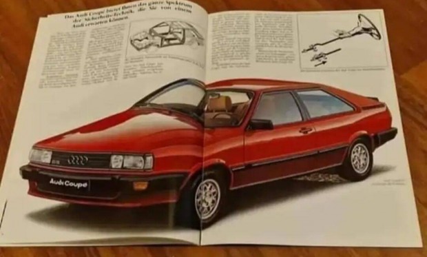 AUDI Coup Prospektus 1984