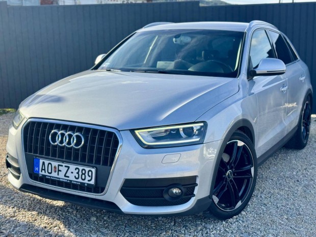 AUDI Q3 2.0 TDI DPF quattro S-tronic //vezetett...