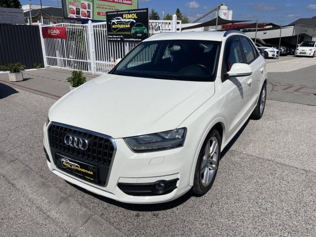 AUDI Q3 2.0 TDi DPF quattro S-mentes! Sz.könyv!