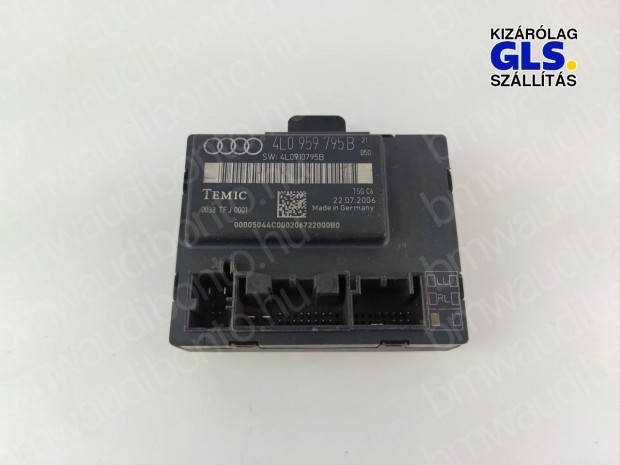 AUDI Q7 (4LB) Bal hátsó ajtó vezérlőegység/modul (4L0959795B)