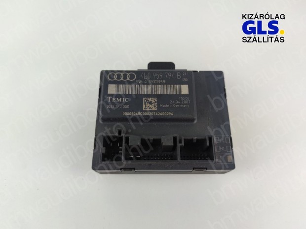 AUDI Q7 (4LB) Jobb hátsó ajtó vezérlőegység/modul (4L0959794B)