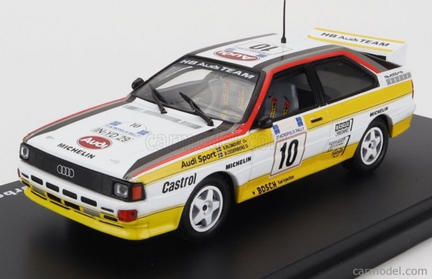 AUDI  QUATTRO N 10 WINNER RALLY ACROPOLIS 1984 S.BLOMQVIST - B.CEDERB