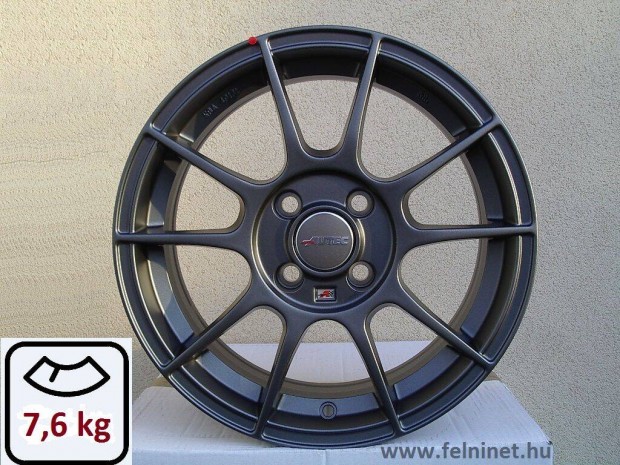 AUTEC Wizard Alufelni 16" 4x100 extra knny 7,6 kg Honda, Opel