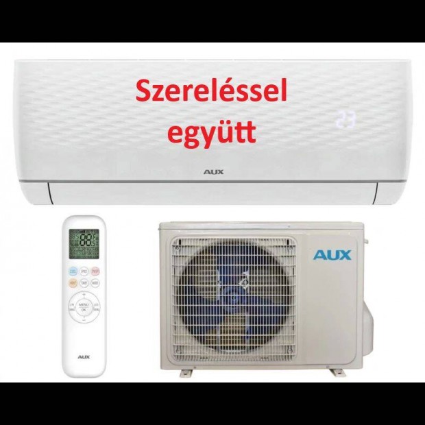 AUX DELTA 2 | 3,5 kW klma szerelssel egytt | csepptlcafts