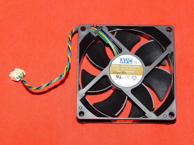 AVC DS9225B12Hpfaf szmtgp, PC cooler, hz ventiltor 90 mm 12V