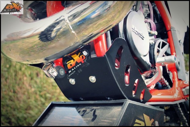 AXP Enduro haspáncél - HDPE 6mm Beta RR400/450
