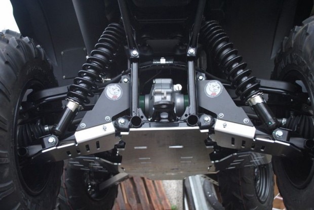 AXP hátsó haspáncél - 4 mm HDPE Yamaha YFM700 Grizzlyhez