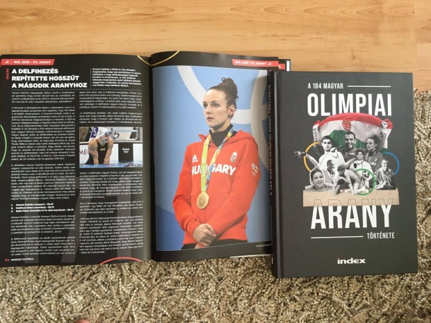 A 184 magyar Olimpiai Arany trtnete c. knyvek