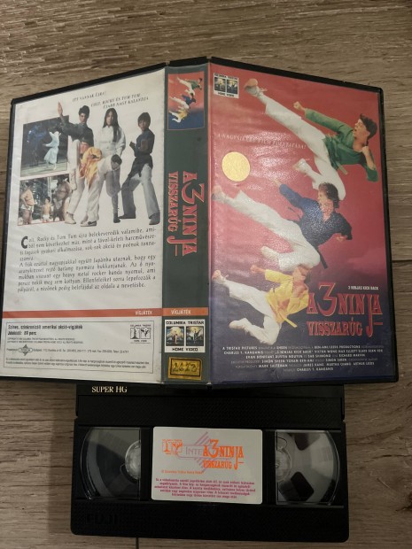 A 3 ninja visszarg vhs 