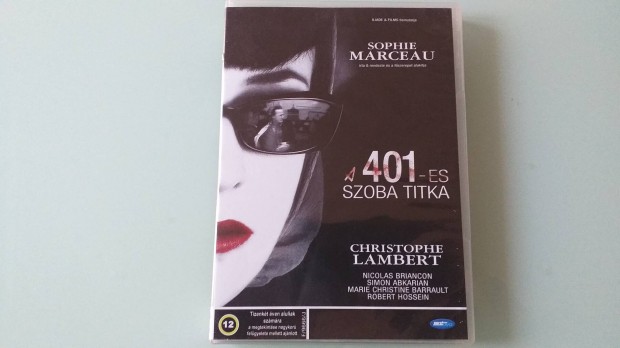 A 401-es szoba titka DVD film-Sophie Marceau  Cristopher Lambert