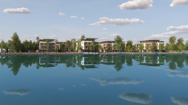 A-4-2 ( PENTHOUSE)  Balatonszemes legszebb, exkluz�v v�zparti lak�park