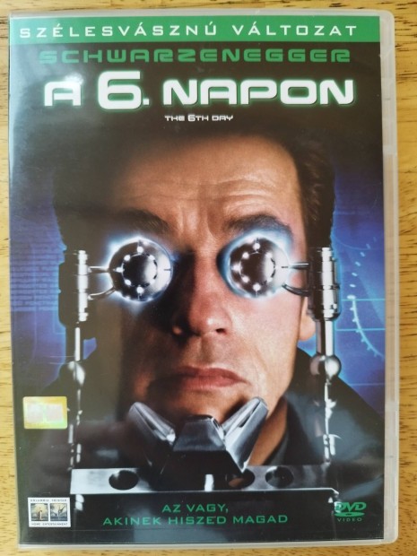 A 6. napon újszerű dvd Arnold Schwarzenegger