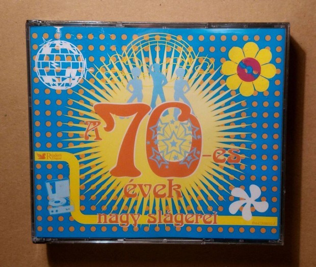 A 70-es vek Nagy Slgerei (5CD-s) 2008 (jogtiszta) j bontatlan