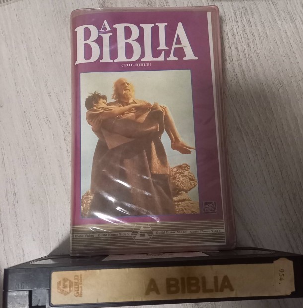 A Biblia ( 1966) - trtnelmi vhs - guild video