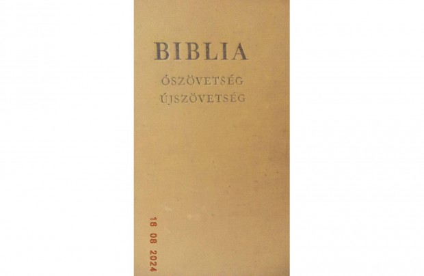 A Biblia - szvetsg s jszvetsg