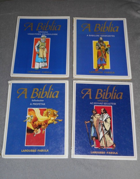 A Biblia felfedezése képregény Teljes sorozat Ószövetség Újszövetség