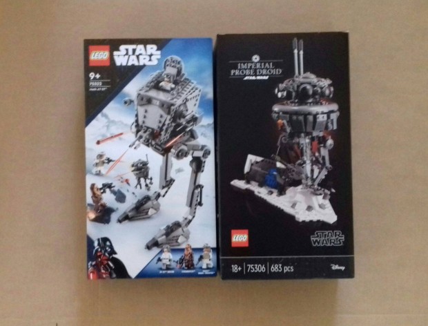 A Birodalom visszavg bontatlan Star Wars LEGO 75306 + 75322 utnvt