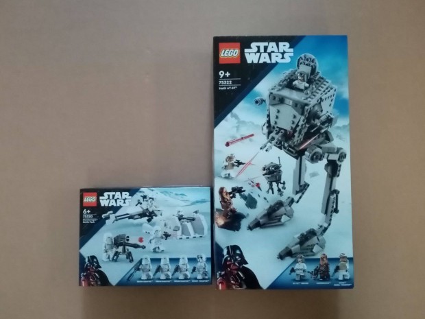 A Birodalom visszavg bontatlan Star Wars LEGO 75320 + 75322 Fox.rban