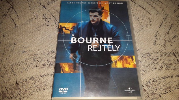 A Bourne rejtély DVD Matt Damon