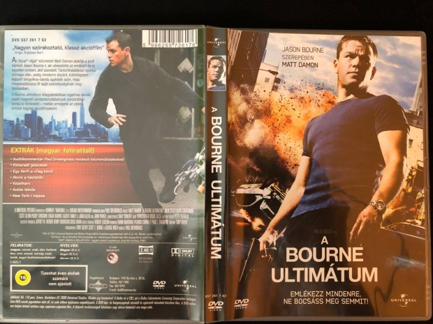 A Bourne ultimtum (Matt Damon) DVD