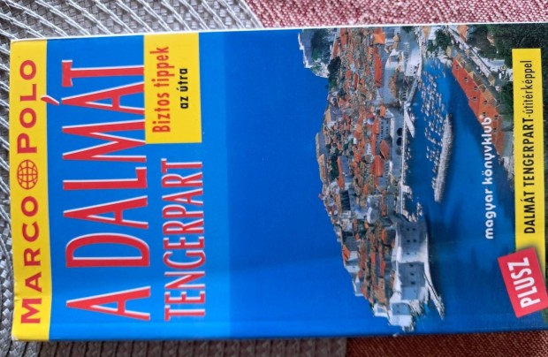 A Dalmát Tengerpart 10 Oldalas Útitérképpel