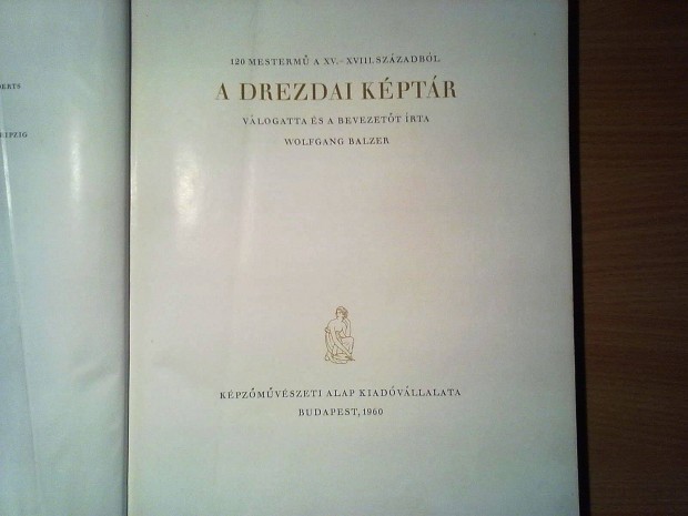 A Drezdai Kptr (120 mesterm a XV. -XVIII. szzadbl)