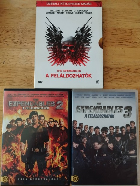 A Felldozhatk 1-2-3 dvd Sylvester Stallone 