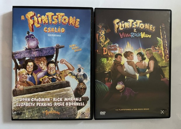 A Flintstone csald 1,2rsz dvd