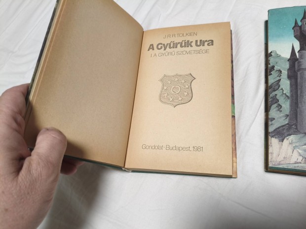 A Gyűrűk Ura trilógia.1981-es. újszerű állapotban.
