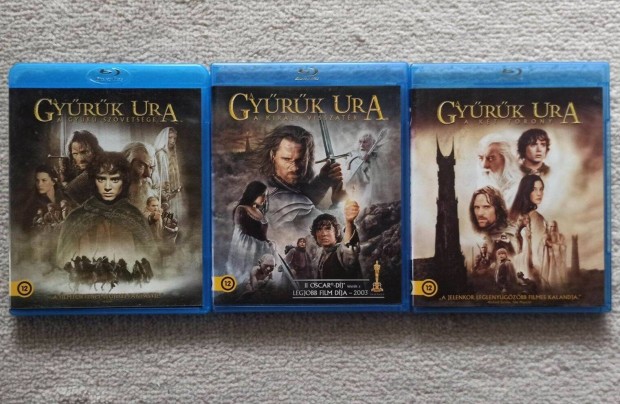 A Gyűrűk Ura trilógia blu-ray blu ray film