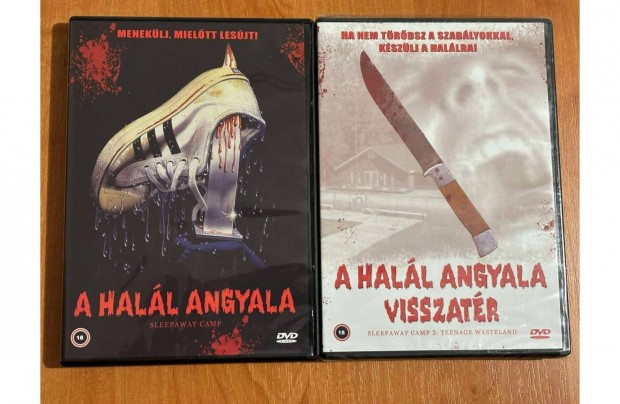 A Hall Angyala(Sleepaway Camp) 1-2 Horror DVD gyjtemny