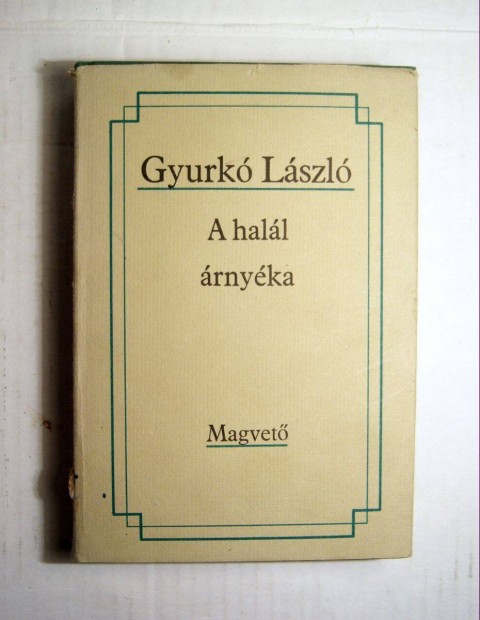 A Hall rnyka (Gyurk Lszl) 1982 (6kp+tartalom)