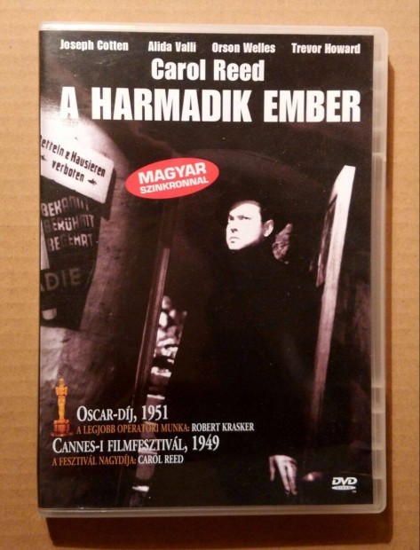 A Harmadik Ember (DVD) 1949 (2005) jogtiszta (karcmentes)