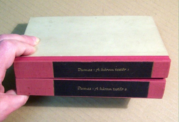 A Hrom Testr I-II. (Alexandre Dumas) 1961 (foltmentes) 8kp+tartalom