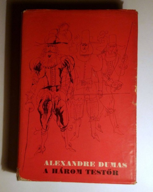 A Hrom Testr (Alexandre Dumas) 1972 (10kp+tartalom)