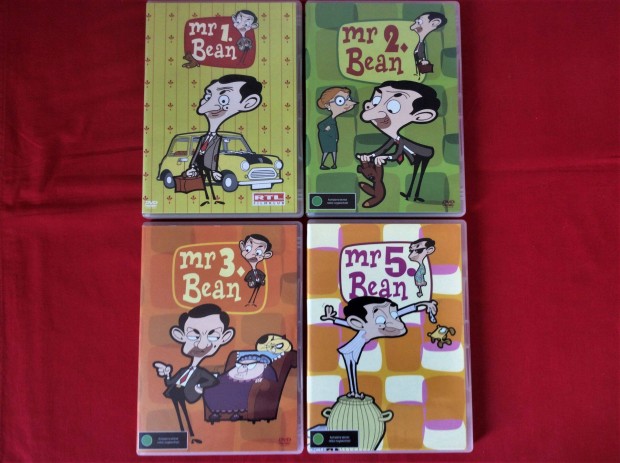 A Hast Akarja Fogni?? Mr. Bean Rajzfilmeken (4 db DVD)