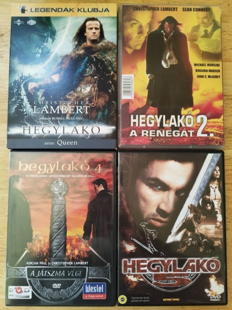 A Hegylak 1-5 jszer dvd Christopher Lambert 