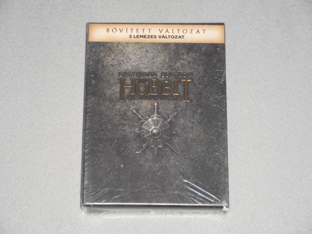 A Hobbit - Az t sereg csatja - bvtett v. (5DVD) digipack DVD film