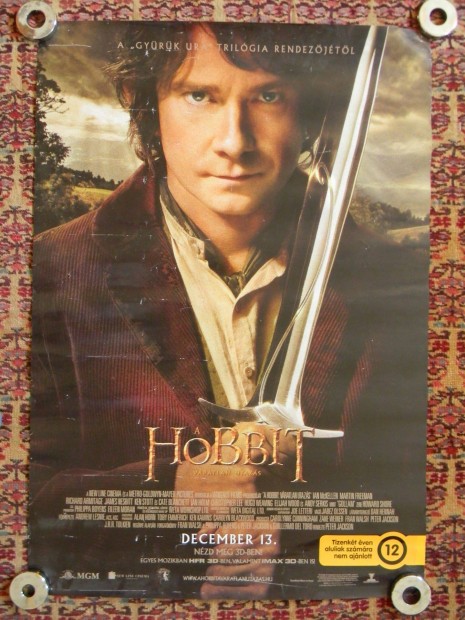 A Hobbit film plaktok - Foglalva!