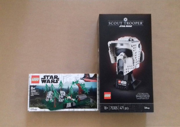 A Jedi visszatr bontatlan Star Wars LEGO 40362 Endori + 76305 Foxrba