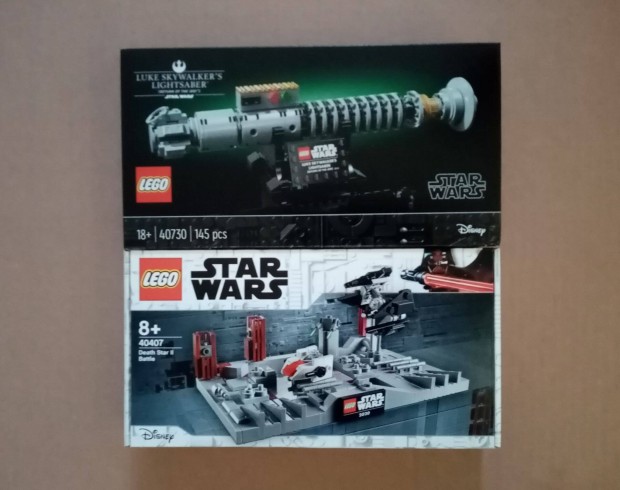 A Jedi visszatr bontatlan Star Wars LEGO 40407 Csata + 40730 utnvt