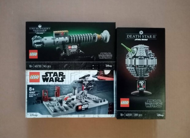 A Jedi visszatr bontatlan Star Wars LEGO 40407 + 40591 + 40730 utnv