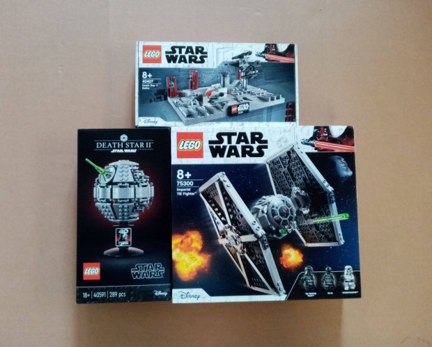 A Jedi visszatér bontatlan Star Wars LEGO 40407 + 40591 + 75300 utánvé
