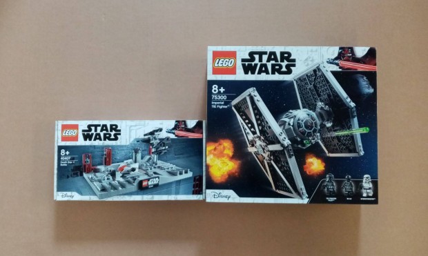 A Jedi visszatér bontatlan Star Wars LEGO 40407 + 75300 TIE utánvét